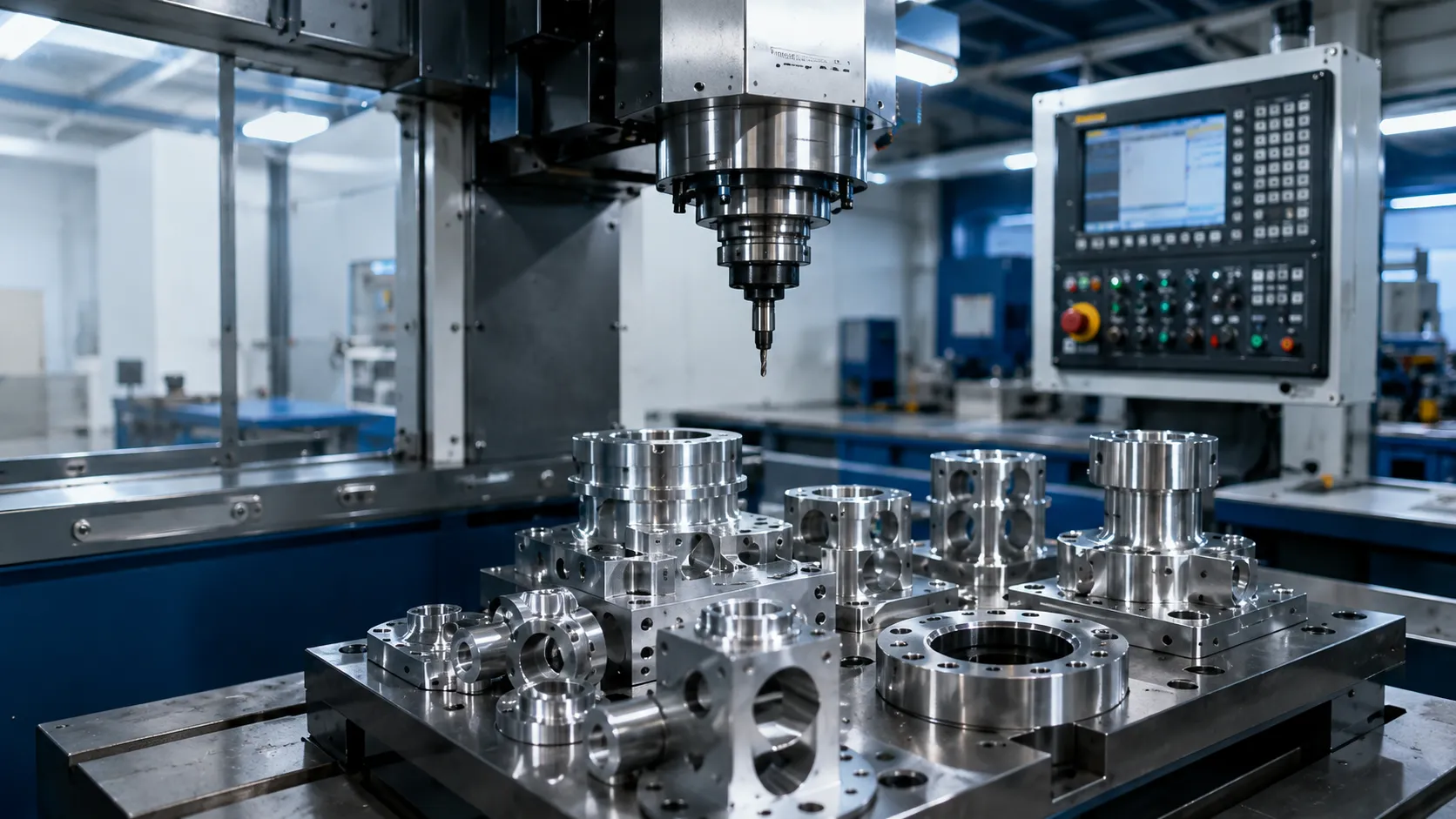 Gia công linh kiện chính xác bằng máy CNC